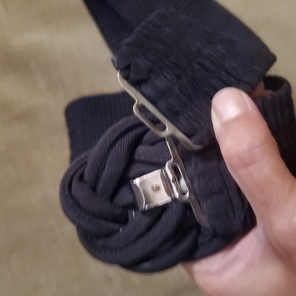 ❤️ Unbranded Elegant Black Knit Belt - Picture 3 of 5